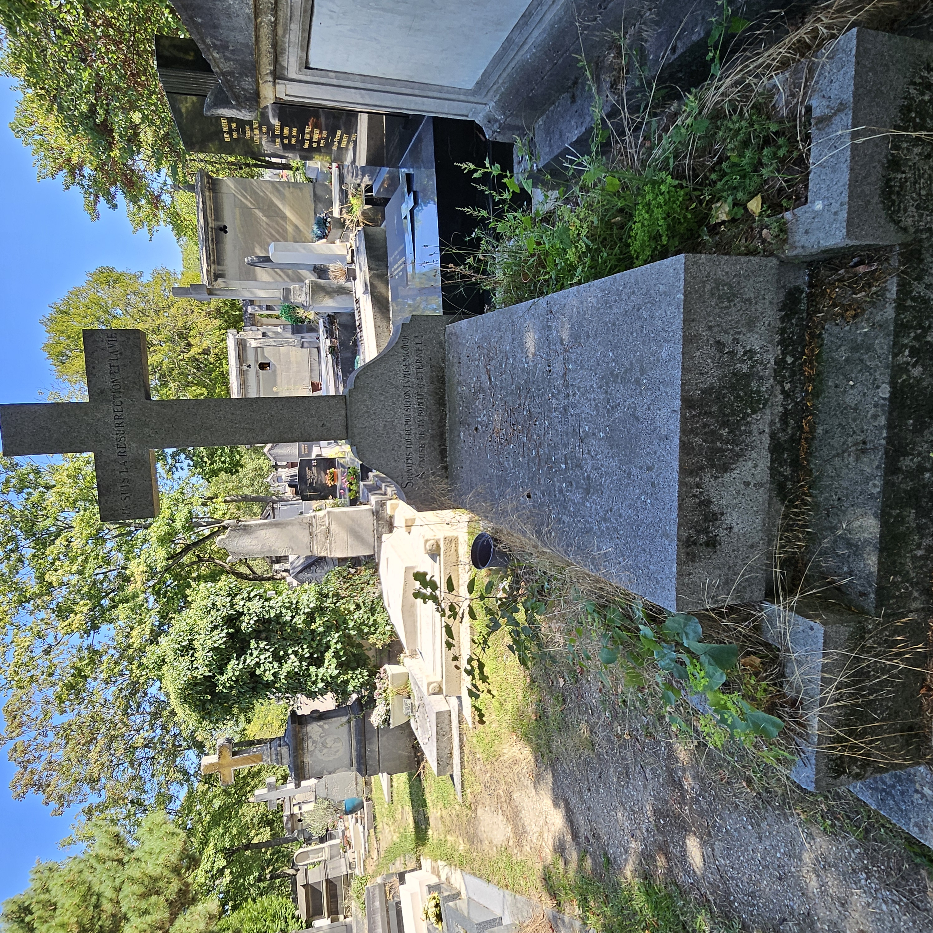 Tombe de Marc Boegner au cimetière du Montparnasse