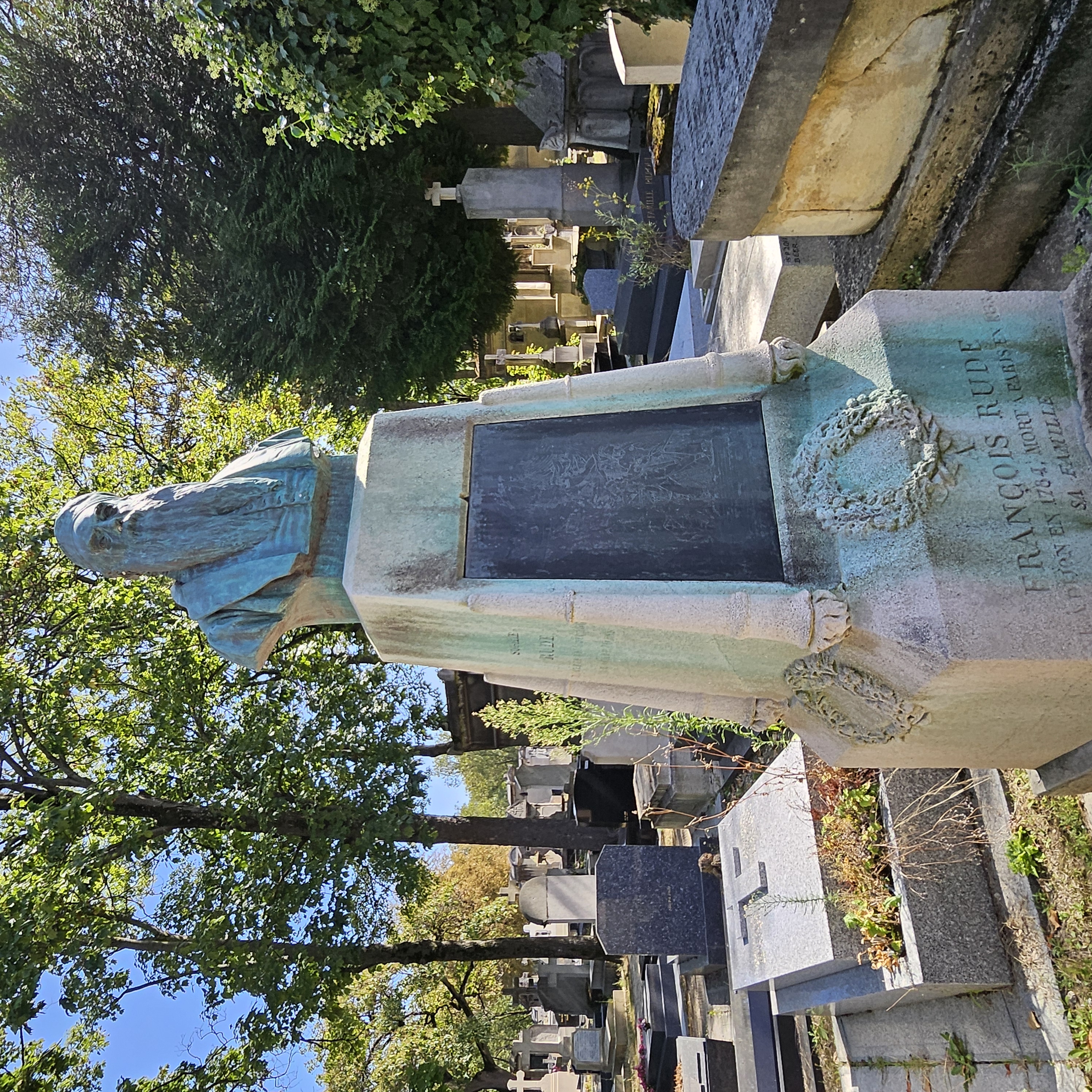 Tombe de Fran&ccedil;ois Rude