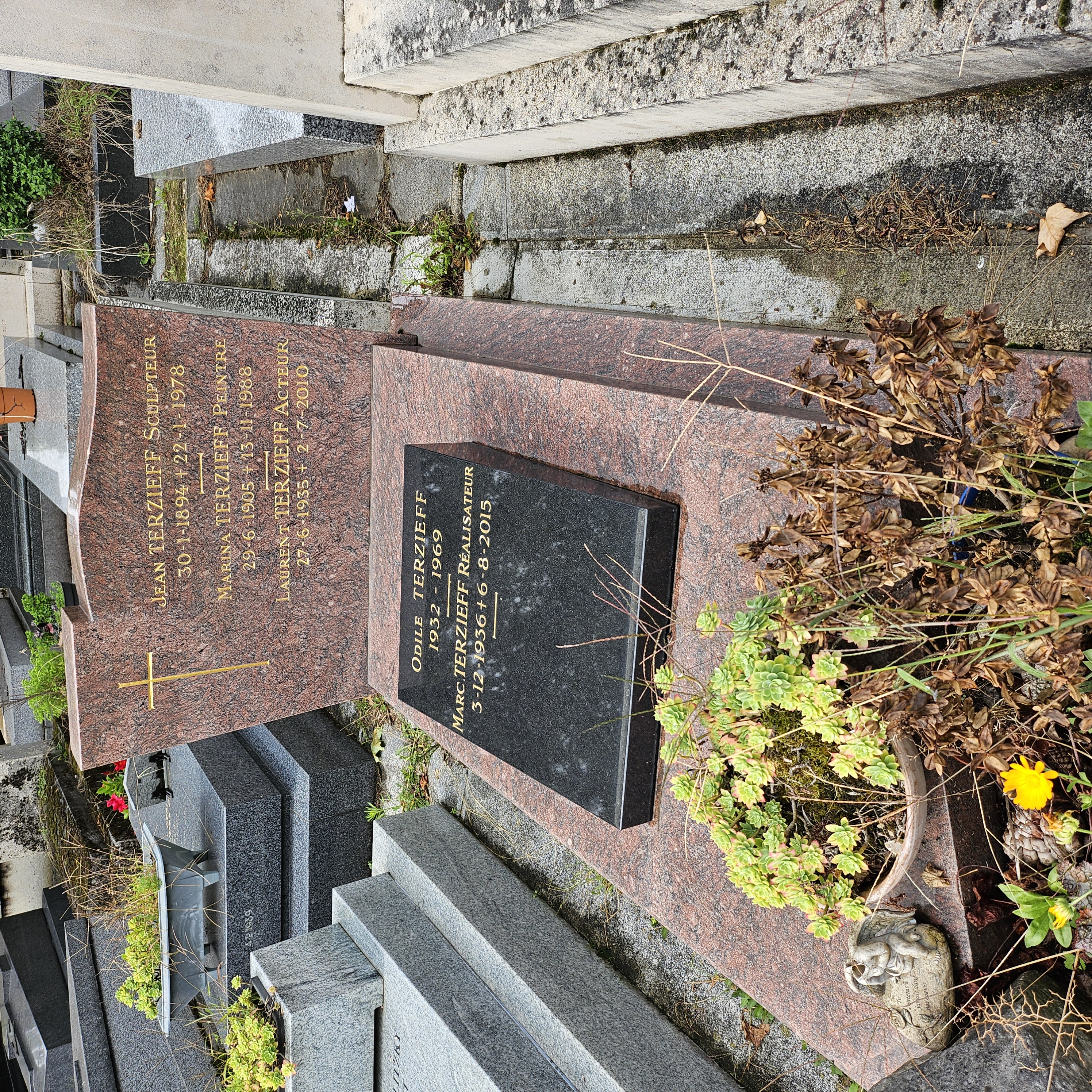 Tombe de Laurent Terzieff