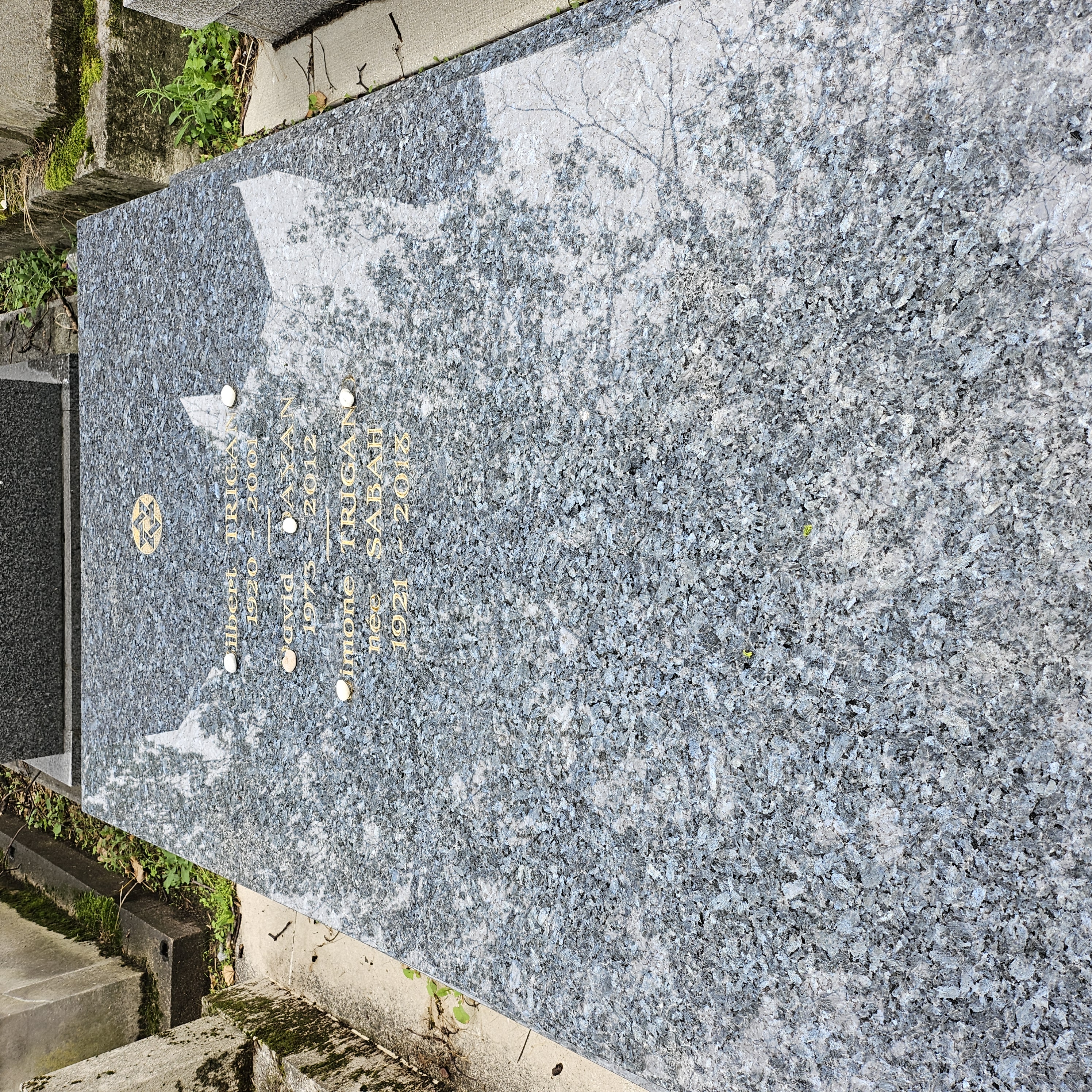 Tombe de Gilbert Trigano