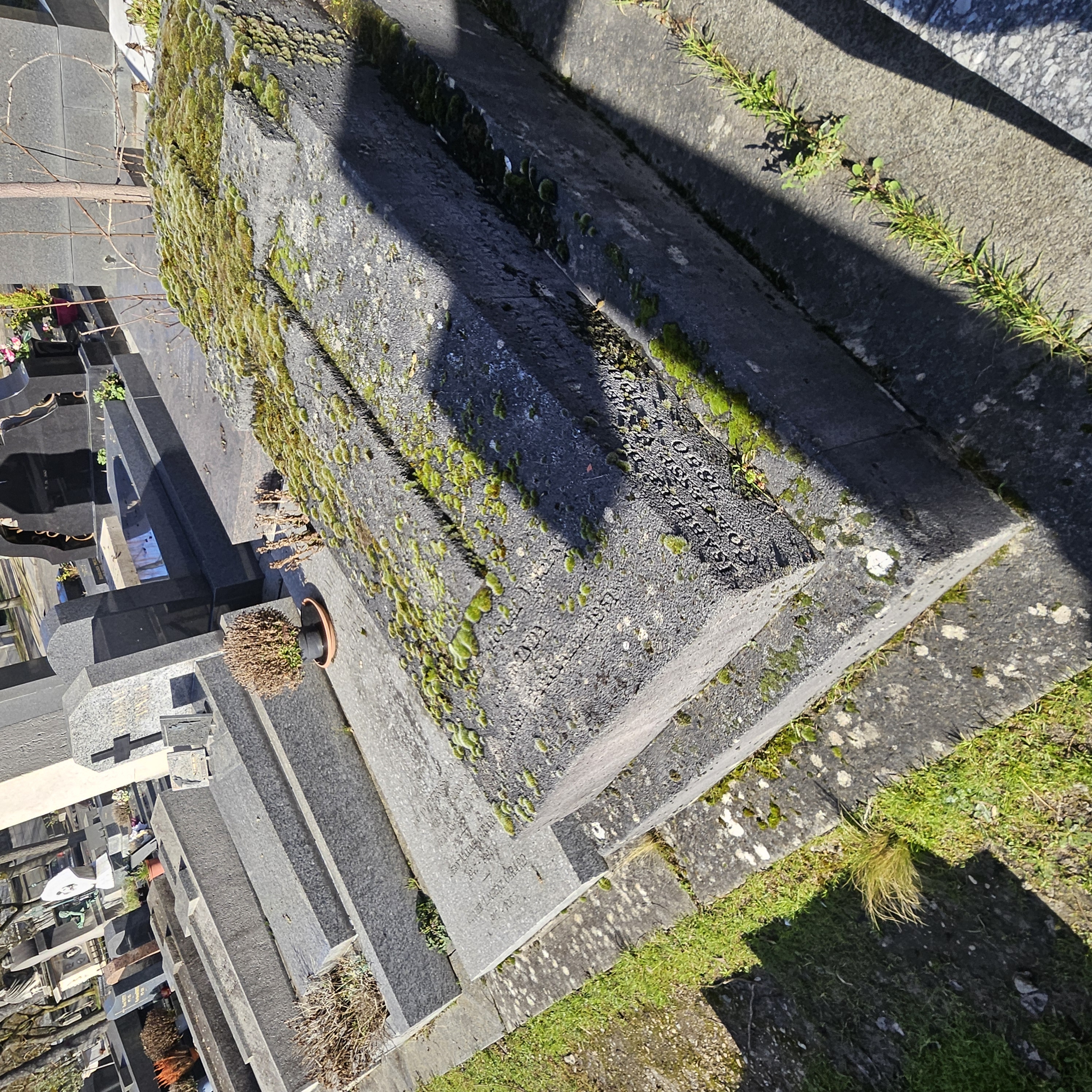 Tombe de Vincent d'Indy au cimeti&egrave;re du Montparnasse
