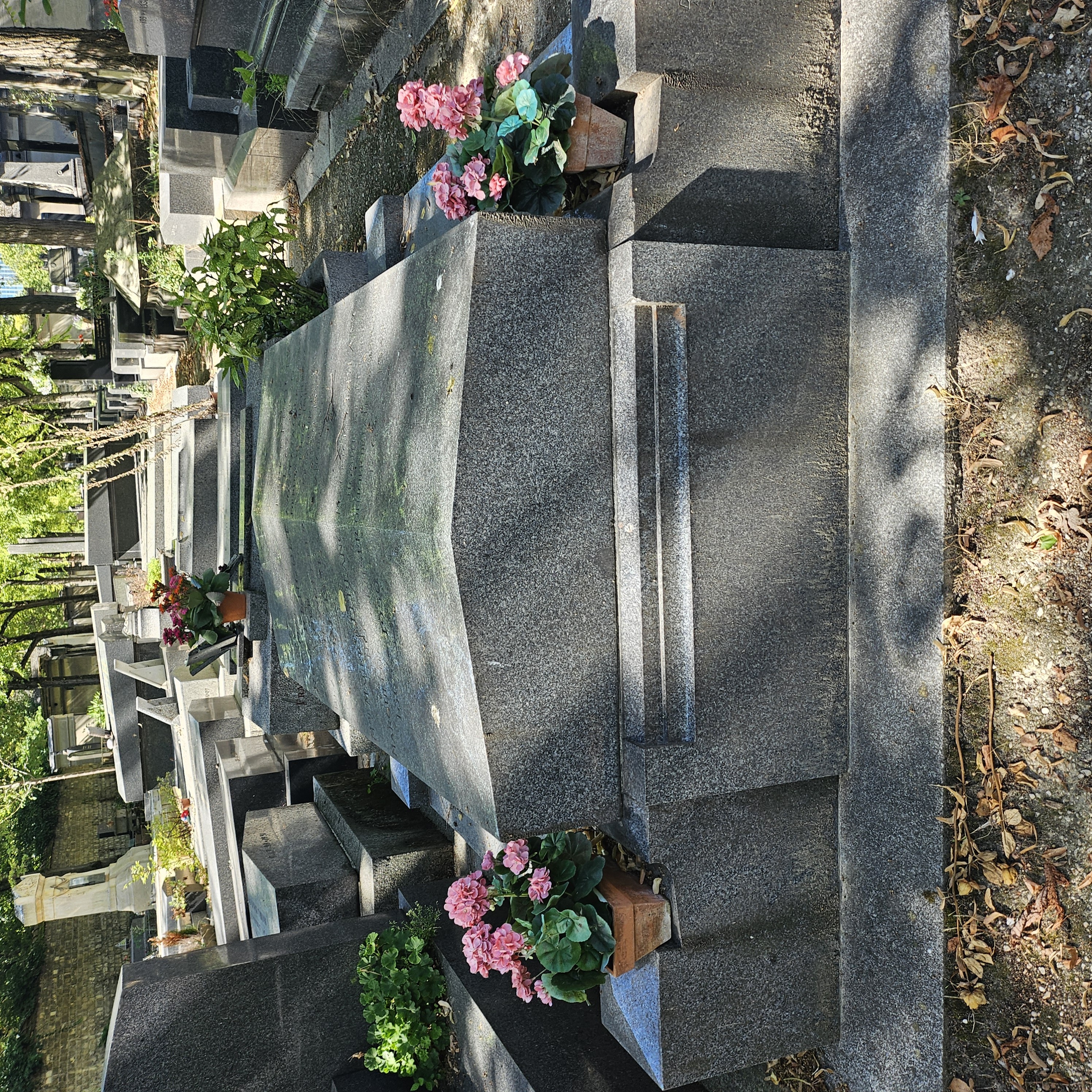 Tombe de Maurice Leblanc au cimeti&egrave;re du Montparnasse