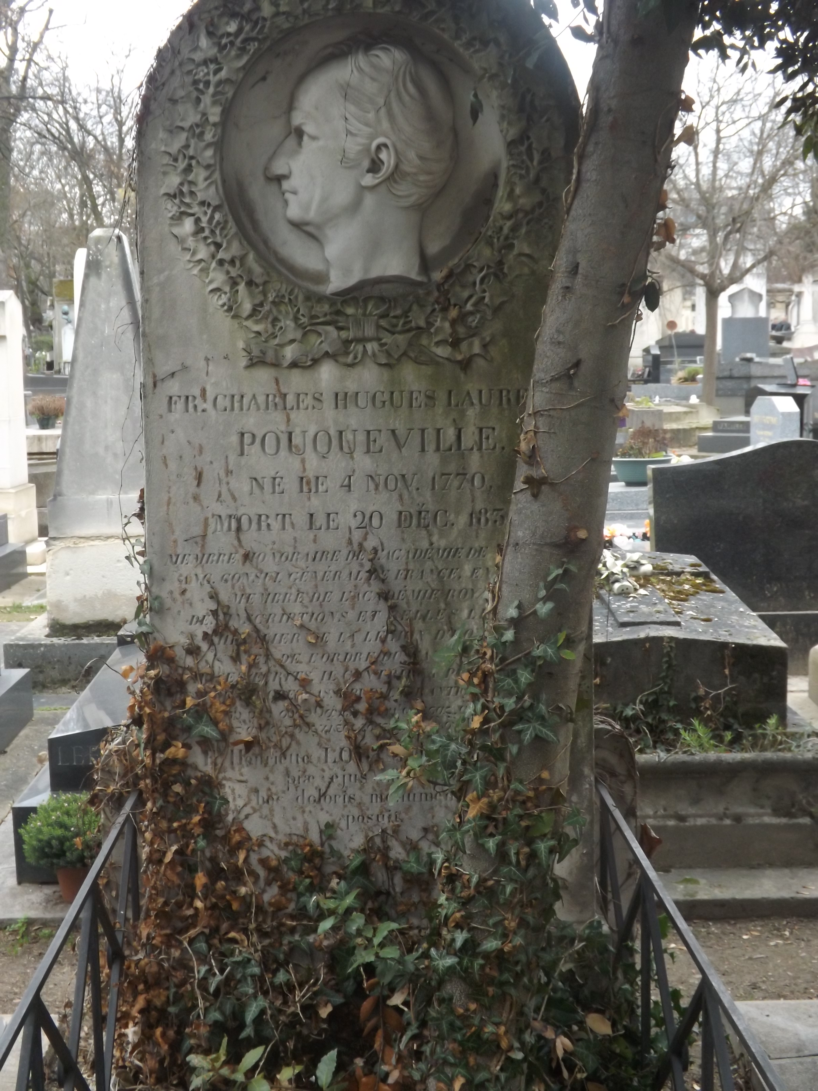 Tombe de Fran&ccedil;ois Pouqueville