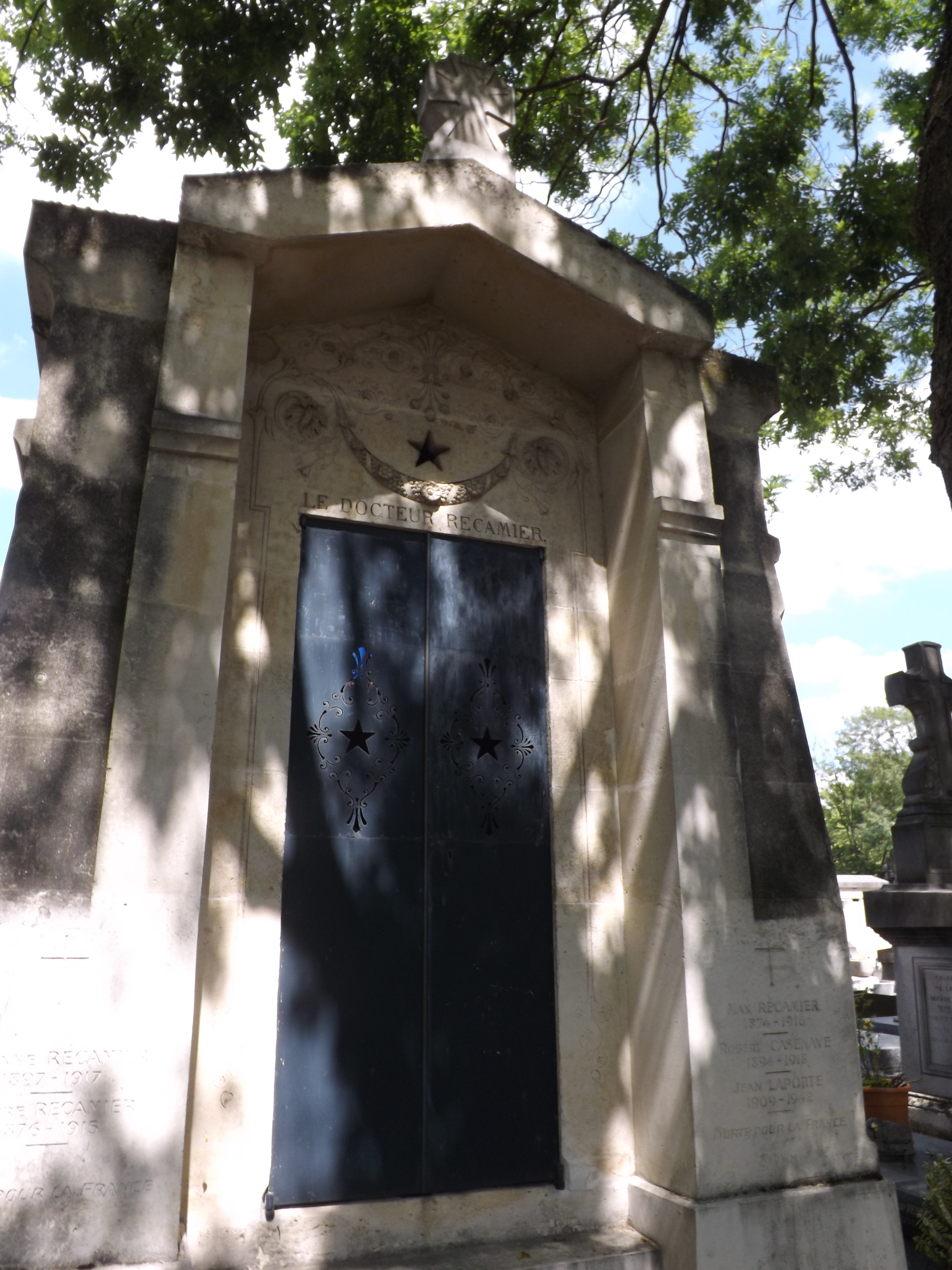 Tombe de Joseph R&eacute;camier