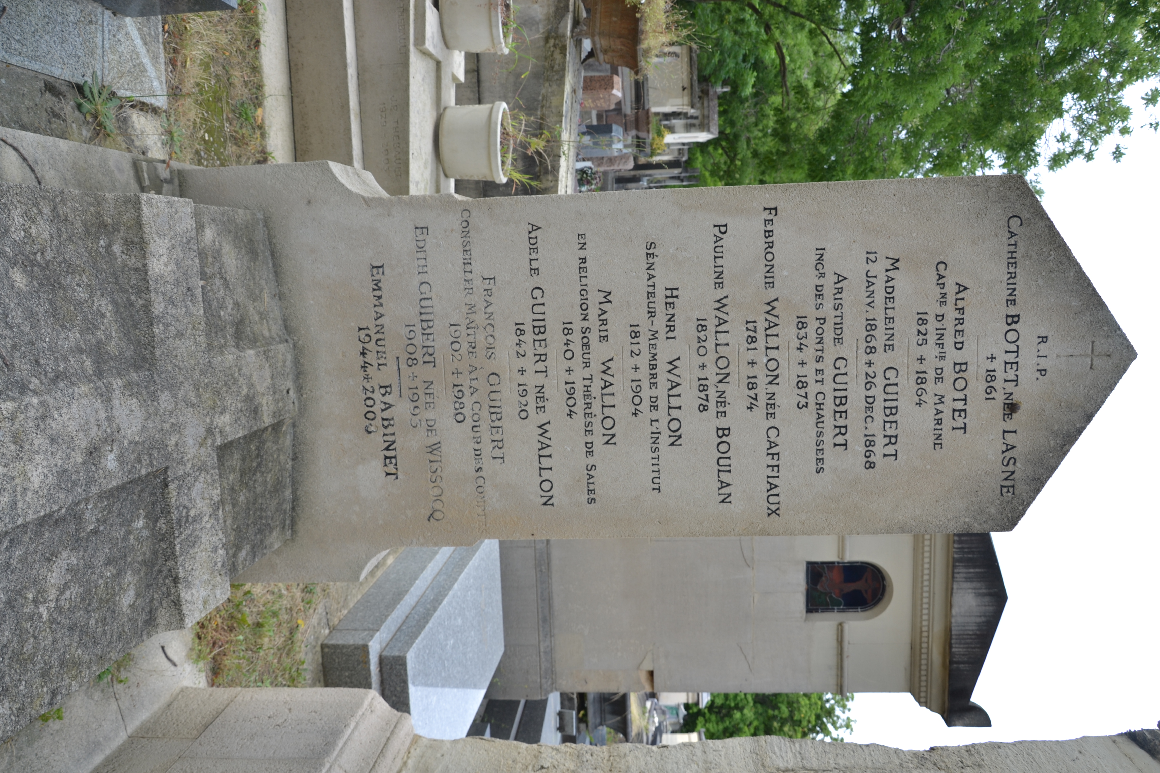 Tombe de Henri Wallon
